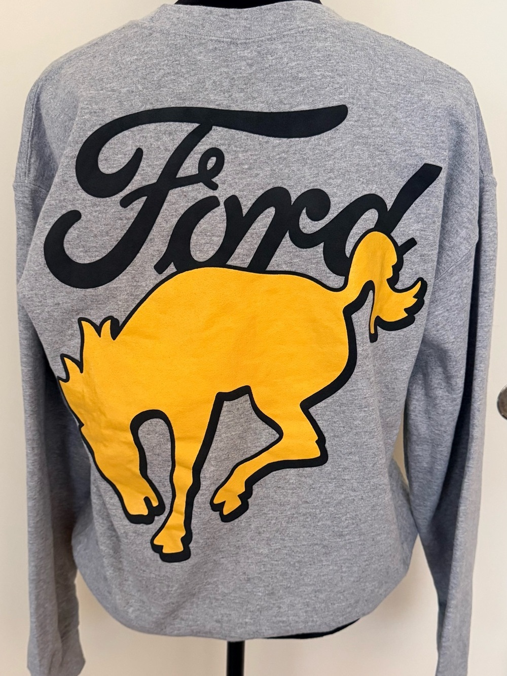 Ford Bronco Crew Neck Pullover Sweatshirt Double Sided Graphic Size M - Picture 4 of 5